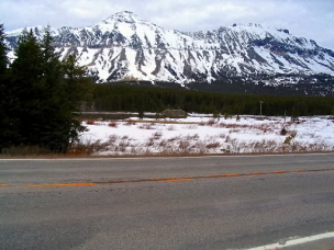 Photo Glacier Naitonal Park Continental Divide US Highway 2